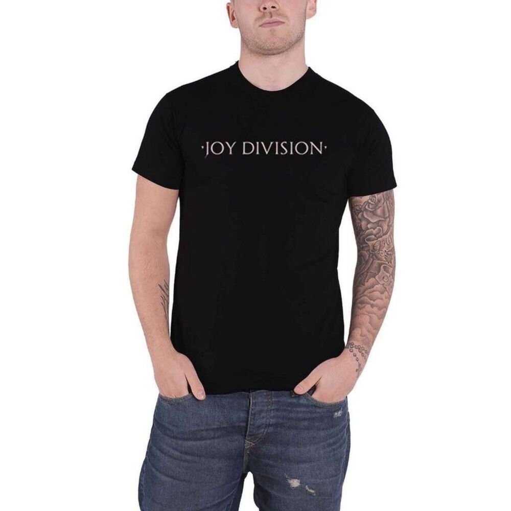 Joy Division Unisex Adult A Means To An End Back Print T-Shirt / Black